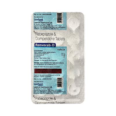 RENVORAB D Tablet 15's - Ulcer/Reflux/Flatulence-Aaa