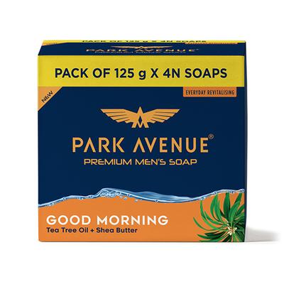 Park Avenue Premium Men Soaps for Bath - Good Morning 500 gm - Perfumes (Edt/Edp)