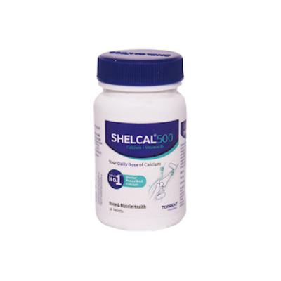 Shelcal-500 Tablet 15's - Calcium And Minerals