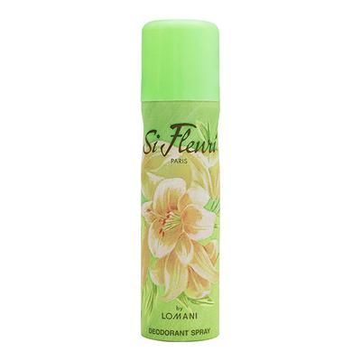 Lomani Body Spray Si Flueri 150 ml - Women Deodorants/Roll-Ons