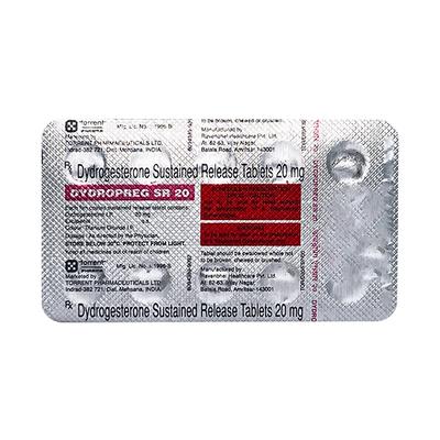 DYDROPREG SR 20 Tablet 10's - Hormonal Therapy-Cor