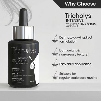 TRICHOLYS INTENSIVE GREY HAIR Serum 30ml - Hair Loss-Oda