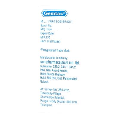 Gemtaz 200mg Injection 1's - Cancer Oncology-Cyt