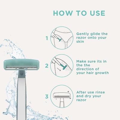 Furr Reusable Blade Bikini Line Trimming Razor For Women 3's - Intimate Hygiene