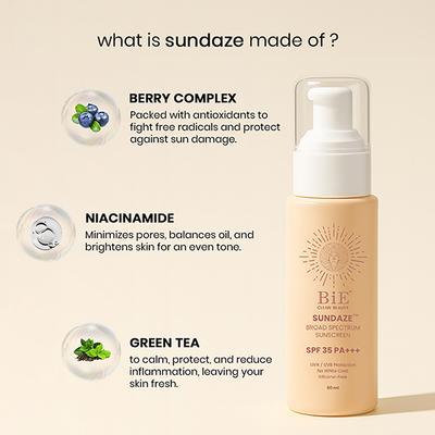 Bie - Beauty By Bie Sundaze Spf 35 Pa+++ 50 ml - Body Sunscreen