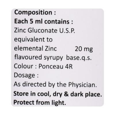 ZINC G Suspension 100ml - Supplements-Sup