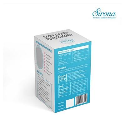 Sirona Under Arm Sweat Pads for Men and Women (Pack of 2 x 24's) - Intimate Care