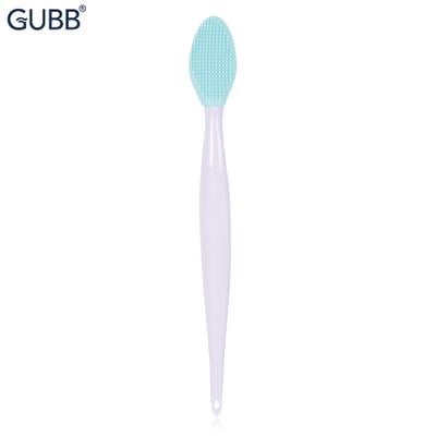 GUBB Silicone Lip Scrubber for Soft, Smooth & Fuller Lips, Dual Sided - 2 Lip Exfoliating Brush 1's - Lip Scrubs