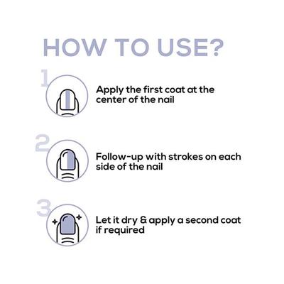 RENEE Hyper Gel Nail Paint - Baby Blue 10 ml - Nail Polish