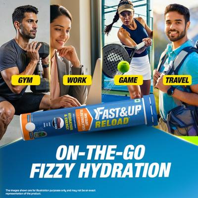 Fast&Up Reload Hydration & Energy Effervescent Tablet - Cola Flavour 20's - Energy Drinks