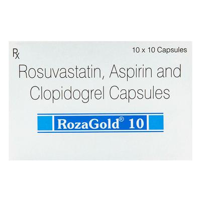Rozagold 10mg Capsule 10'S - Blood Clot-Ant