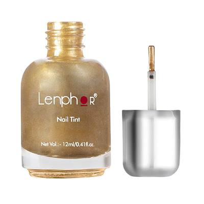 Lenphor Nail Tint Golden Mistress 71 12 Ml - Nail Polish