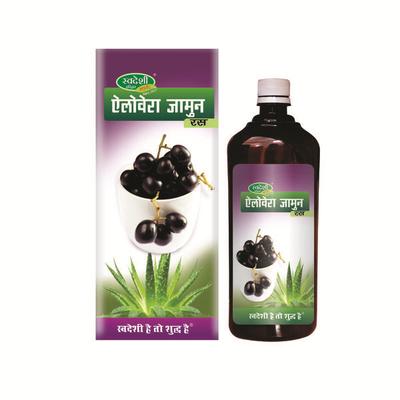 Swadeshi Aloevera Jamun Ras 500 ml - Health Products