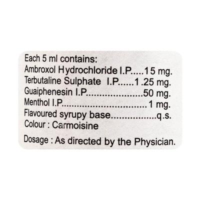 Sudex AR Syrup 100ml - Cough And Cold-Cou