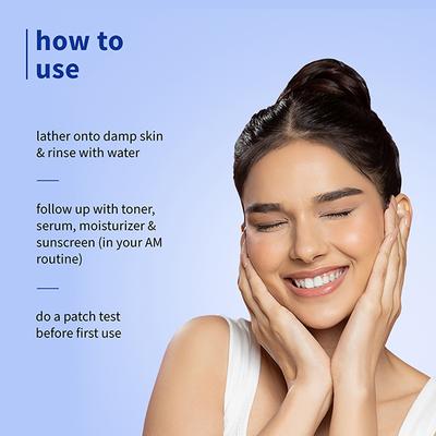 Plum 1% Salicylic Acid Gentle, Non-Drying Face Wash With Blueberr Helps Fight Active Acne 100 ml - Face Wash & Cleansers