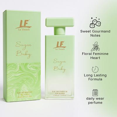 La French Sugar Baby Perfume for Women 100 ml - Women Perfumes (Edt/Edp)