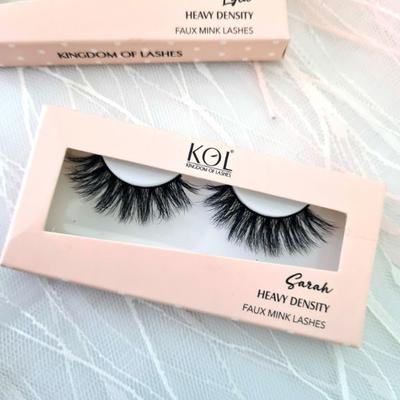 Kingdom Of Lashes - Sarah - Faux Mink False Eyelashes 1's - Eyelashes