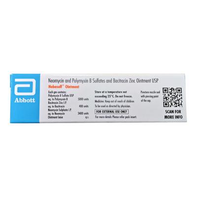NEBASULF Ointment 5gm - Skin Infections-Toa