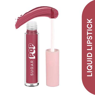 SUGAR POP Liquid Lipstick - 06 Rose 2.5 ml - Liquid Lipsticks