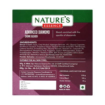 Nature's Essence Advanced Diamond Creme Bleach 210 gm - Face Bleach