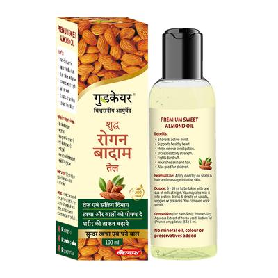Goodcare Rogan Badam Almond Oil 100 ml - Speciality Medicines
