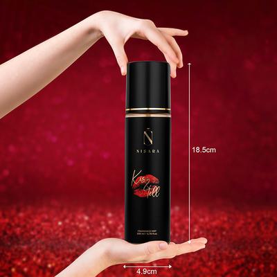 Nisara Kiss & Tell Long Lasting Floral Fragrance Body Mist Spray Perfume For Women 200 ml - Body Mist/Spray