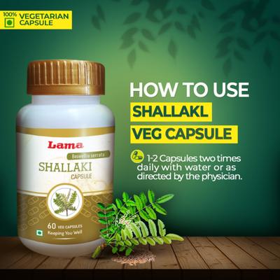 Lama Shallaki Capsules 60's - Speciality Medicines