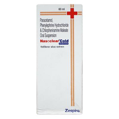 NASOCLEAR COLD Oral Suspension 60ml - Cough And Cold-Cou