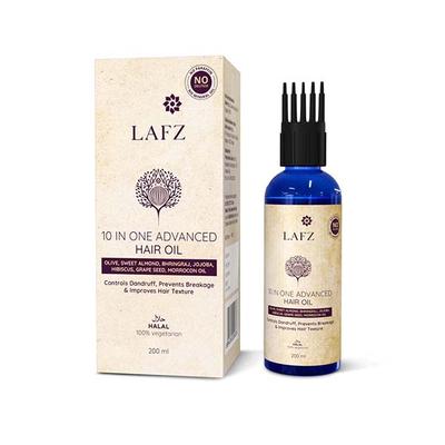 Lafz 10 - In - 1 Advanced Hair Oil 100 ml - Hair Oils