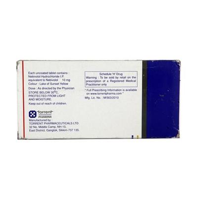 Nebicard 10mg Tablet 10'S - Hypertension-Bet