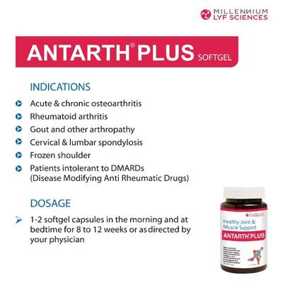 Millennium Lyf Sciences Antarth Plus Softgels 30's - Pure Herbs
