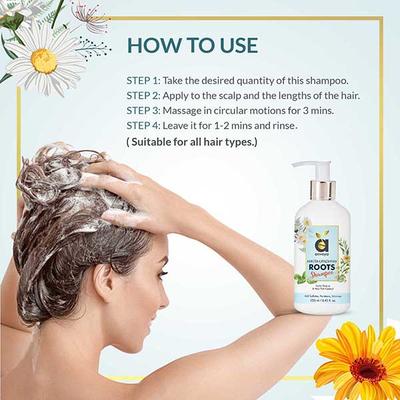 Anveya Jamaican Black Castor Oil & Roots Shampoo Combo 350 ml - Shampoos