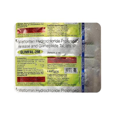 GLIMFAL 2M Tablet 10's - Diabetes-Ant