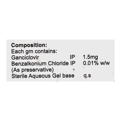 Simplovir Eye Gel 5gm - Viral infections-Ant