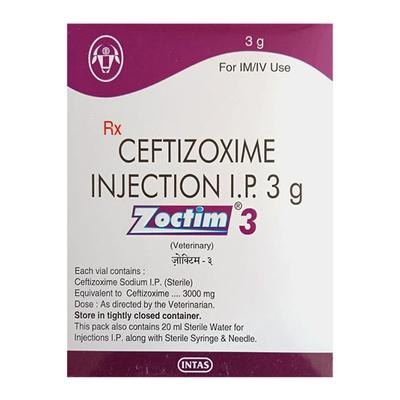 ZOCTIM (VET) 3 Injection 1's - Veterinary-Pharma