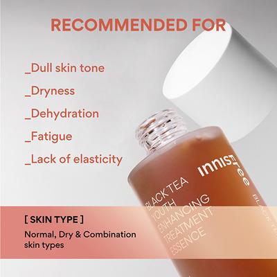 Innisfree Black Tea Treatment Essence 75 ml - Skin-Treatment