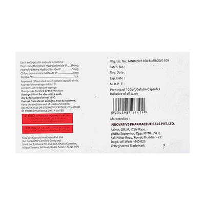 BRONCOREST Softgel 10's - Cough And Cold-Cou