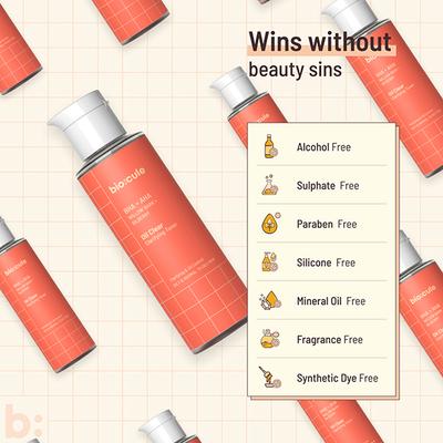 Biocule Aha Bha Oil Clear Clarifying Face Toner For Oily & Acne Prone Skin 30 ml - Toners