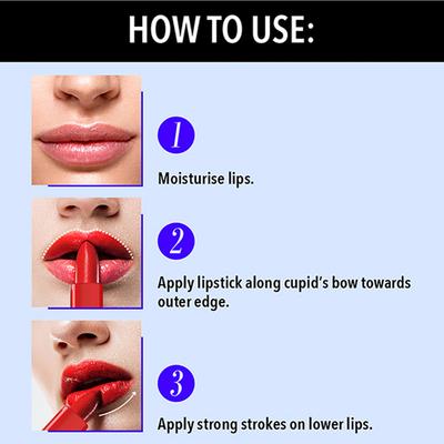 Blue Heaven Silk Creme Lipstick For Women, S-11 Red Mulburry 4 gm - Lipsticks