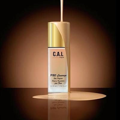 CAL Losangeles Pro Coverage Skin Perfector Stay On Foundation Buffed Beige 45 ml - Foundation