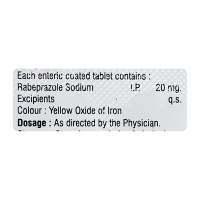 BELLO 20 Tablet 10's - Ulcer/Reflux/Flatulence-Aaa