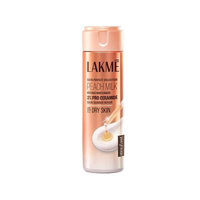 Lakme Peach Intense Moisturiser 2% Pro Ceramide, Skin Barrier Repair, All Skin Types 60ml - Day Cream