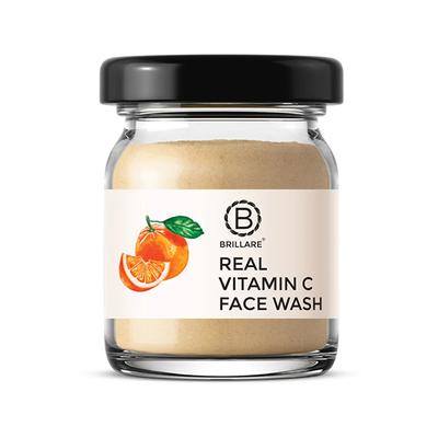 GWP Brillare Real Vitamin C Face Wash For Bright, Radiant Skin 15 gm - Face Washes