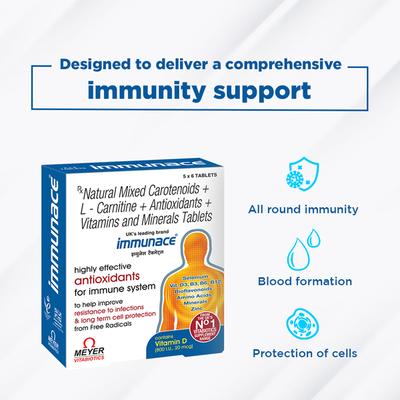Immunace Tablet 30's - Vitamin C