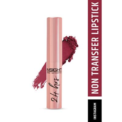 INSIGHT COSMETICS 24 HRS NON TRANSFER MATTE LIPSTICK (LL-03)-INSTAGRAM (24) 3 gm - Lipsticks