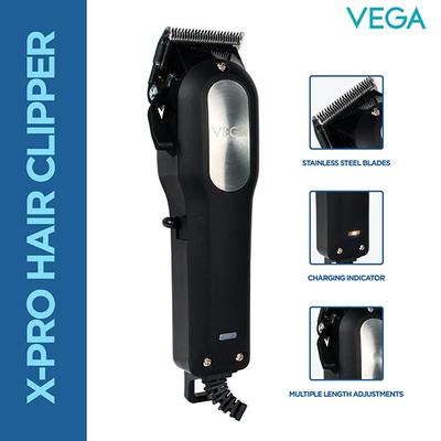 VEGA X-Pro Professional Hair Clipper (VHCP-02) Black 1 gm - Shaving & Hair Removal