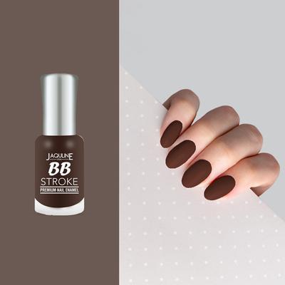 Jaquline USA BB Stroke Premium Nail Enamel 15 Coffee Rush 8 ml - Nail Polish
