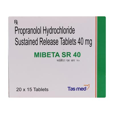 MIBETA SR 40 Tablet 15's - Hypertension-Bet