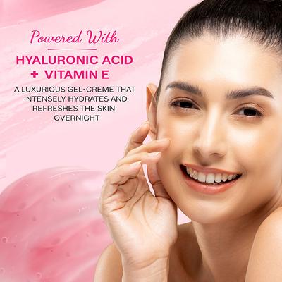 Pink Aloe Vera Overnight Replenish Gel 50 gm - Face Gels