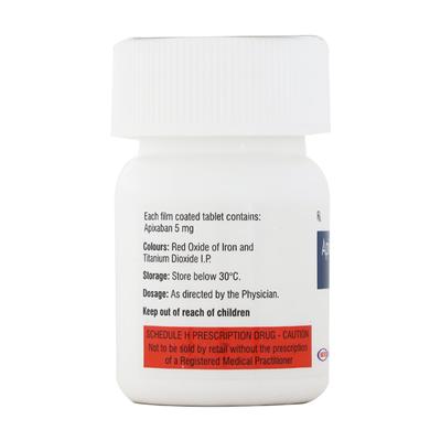 APIGAT 5mg Tablet 30's - Blood Clot-Ant